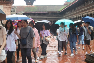 एक वर्षमा २ लाख ४४ हजार विदेशी पर्यटकले गरे भक्तपुरको अवलोकन